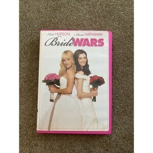 Bride Wars DVD Romantic Comedy Kate Hudson Anne Hathaway Wedding Movie Rom Com